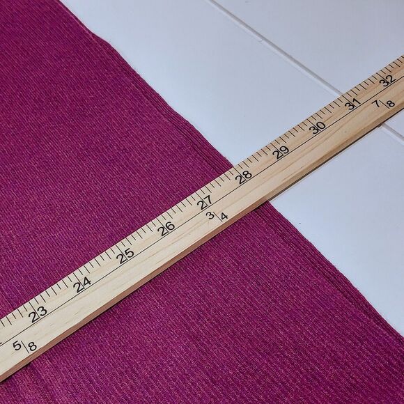 Soft Surroundings Women's Medium Bohème Pullover Sweater Purple V-Neck Ribbed - Picture 8 of 8